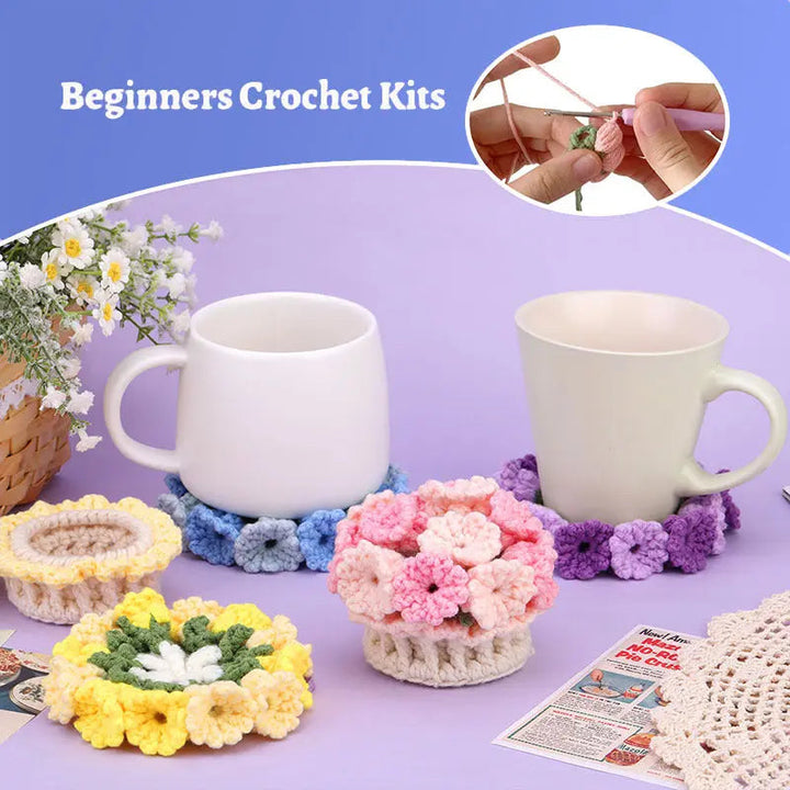 BowLift | DIY Coaster Set – Create Unique Floral Designs Yourself