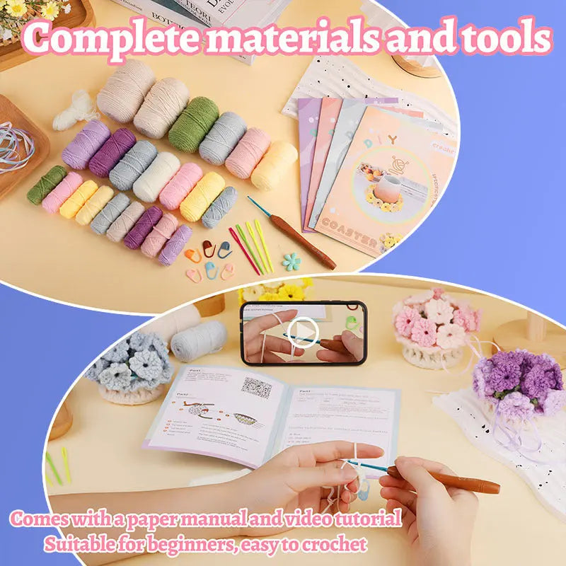 BowLift | DIY Coaster Set – Create Unique Floral Designs Yourself