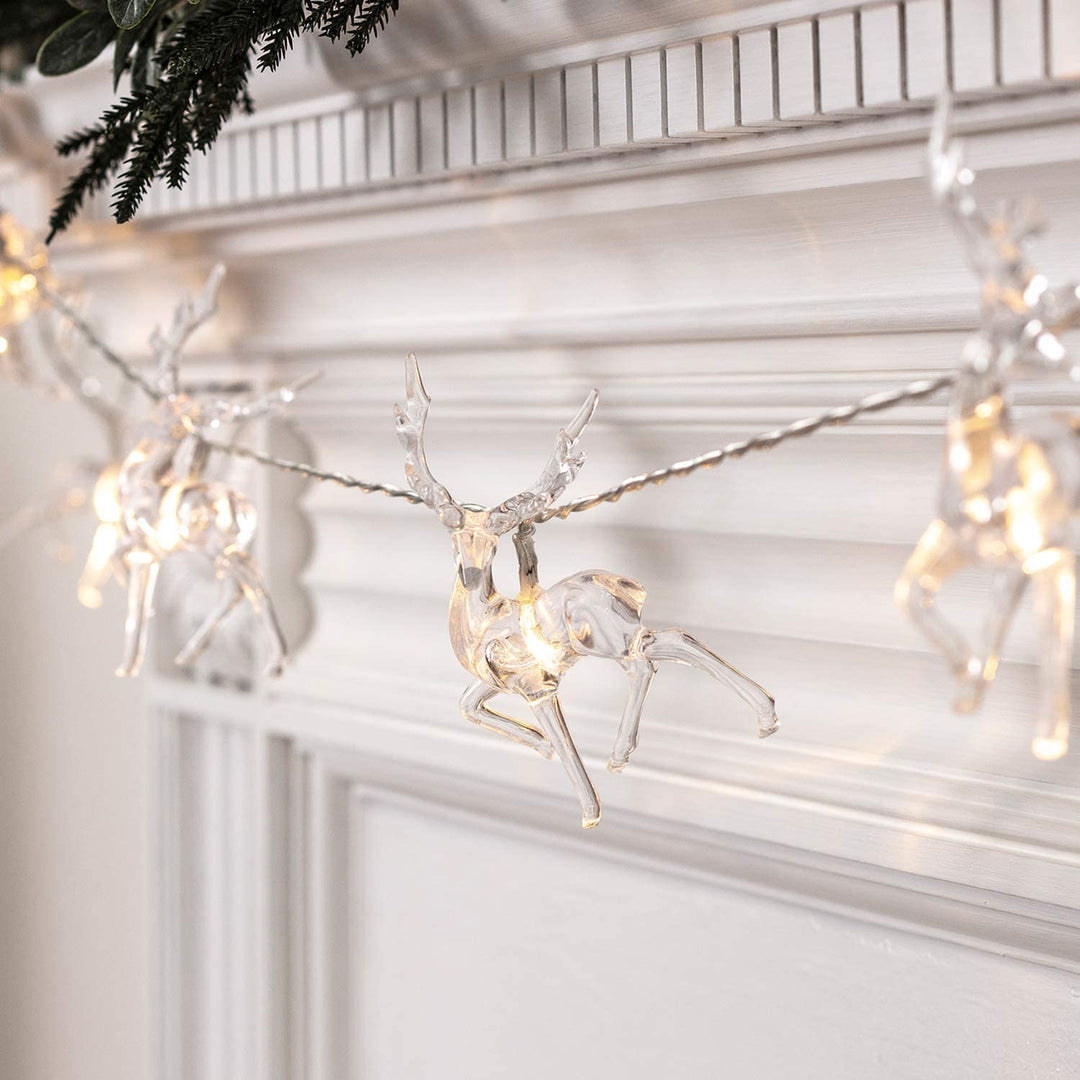 Glowing Reindeer - 1.5M LED Christmas Lights for Reindeer Bowlift