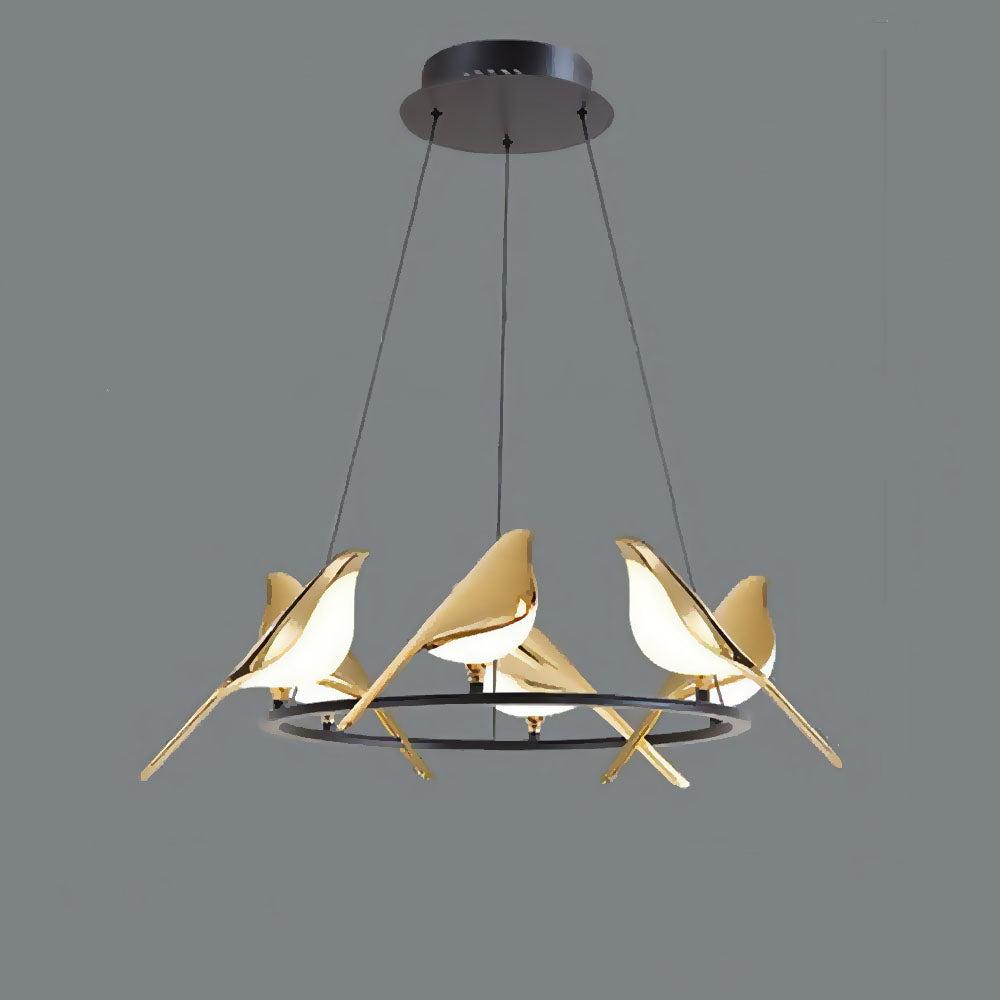BowLift | BirdLume Light – Unique LED pendant lamp with bird design