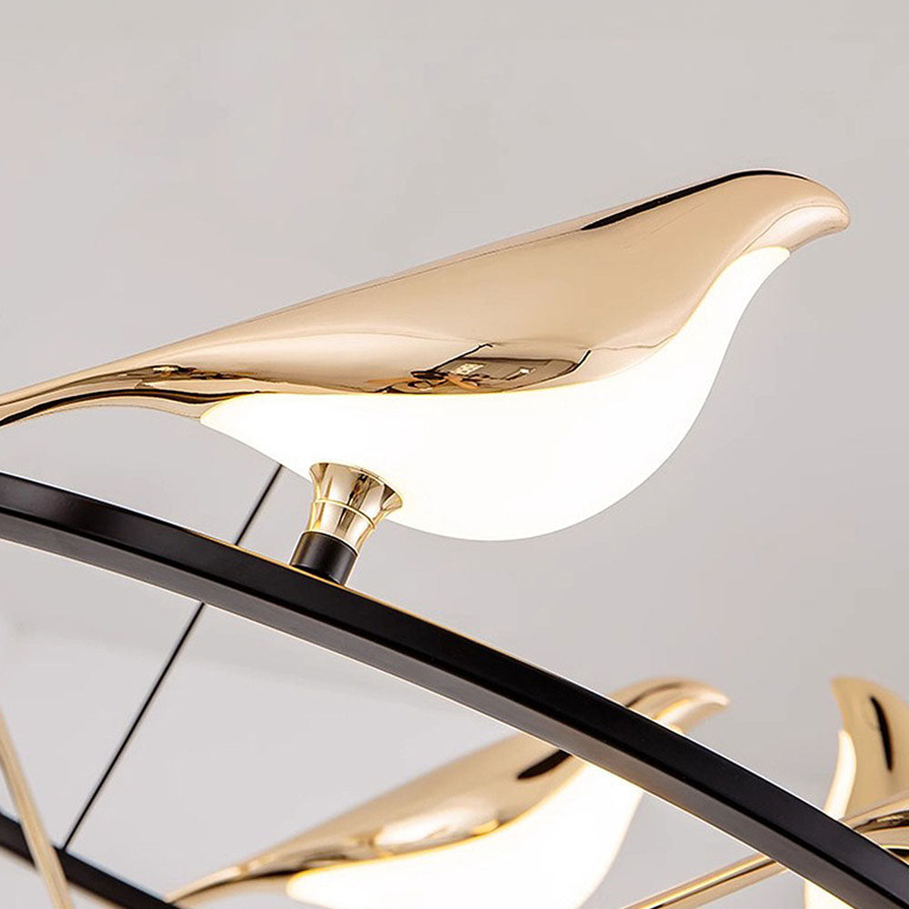 BowLift | BirdLume Light – Unique LED pendant lamp with bird design