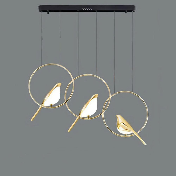 BowLift | BirdLume Light – Unique LED pendant lamp with bird design