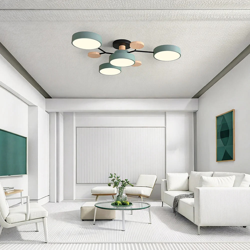 BowLift | Ceiling Light Modern LED Flush Mount Chandelier