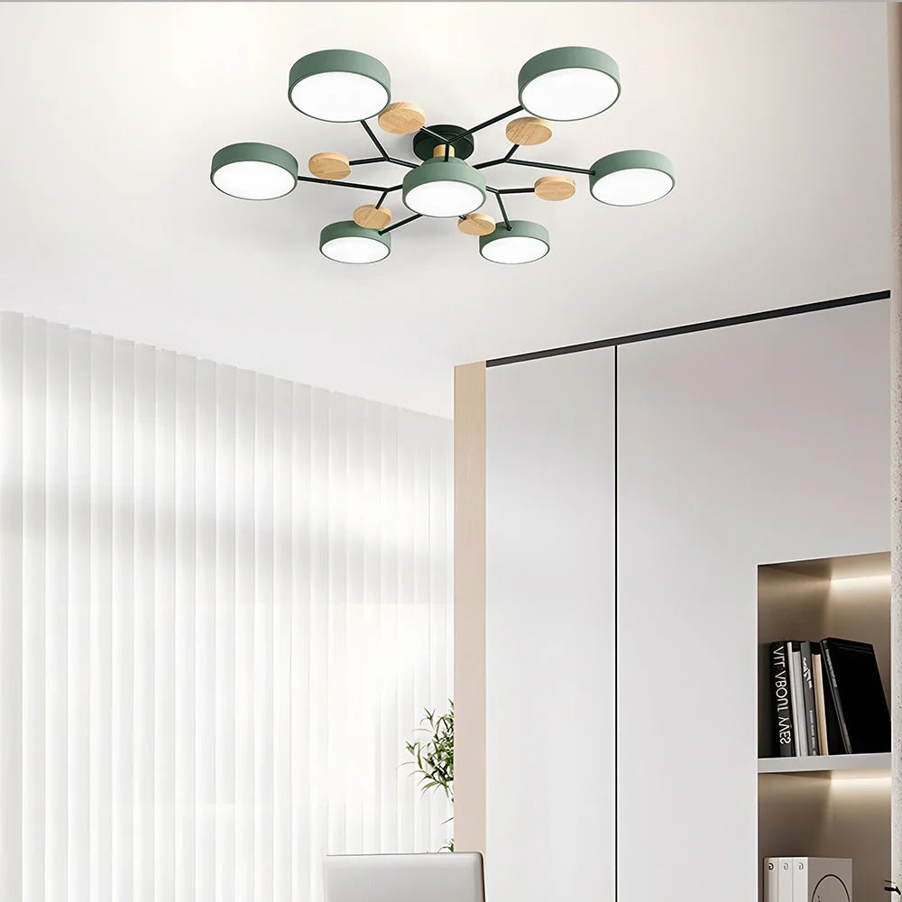 BowLift | Ceiling Light Modern LED Flush Mount Chandelier