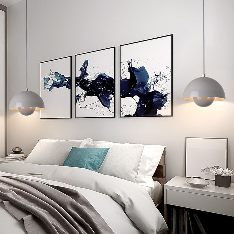 BowLift | AuroraBloom™ – Hanging Flower Pot Lamp for the Bedroom