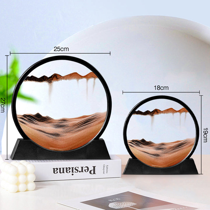 BowLift | 3D Hourglass Deep Sea Sand Landscape