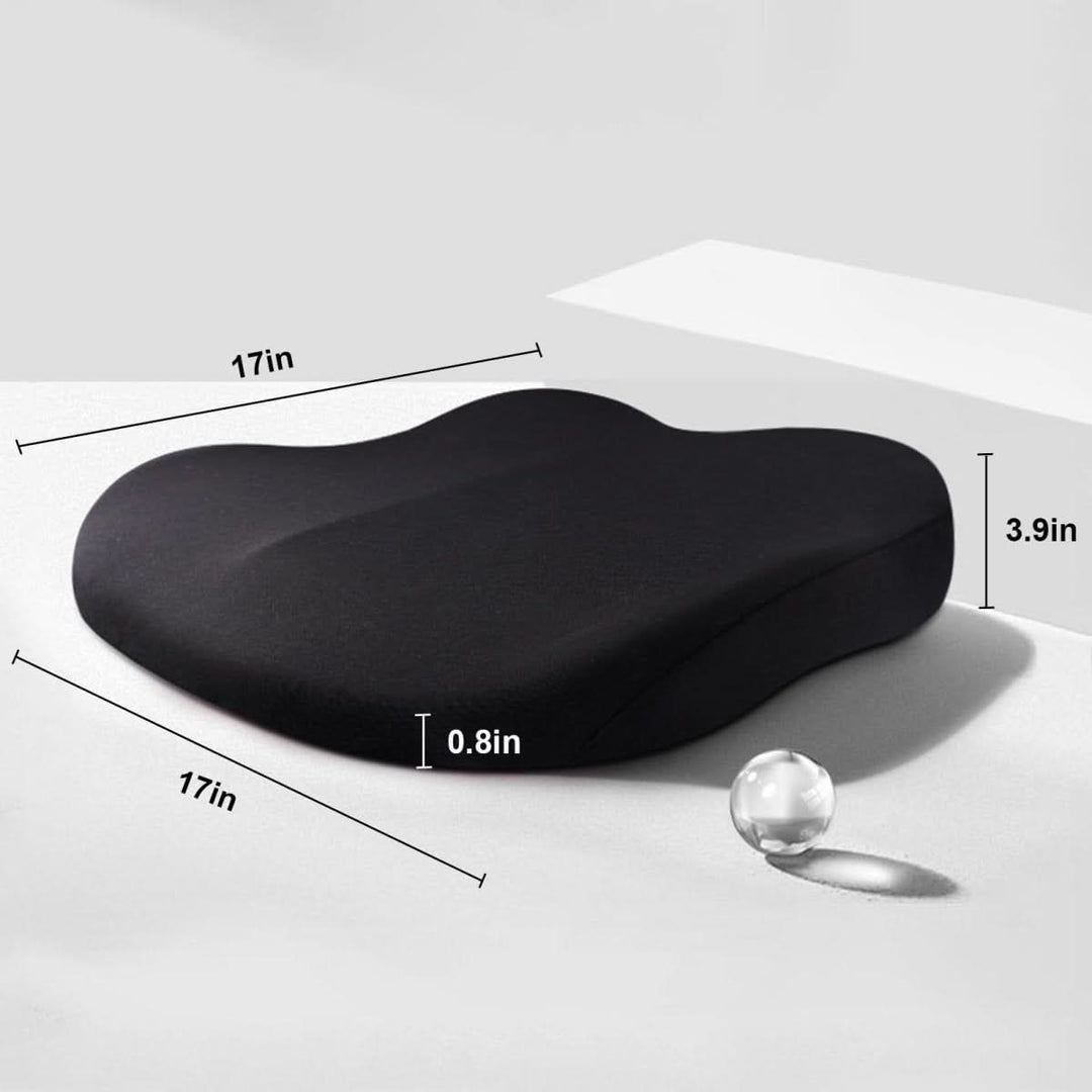 BowLift | Ergonomic Car Seat Cushion for Better Visibility and Comfort