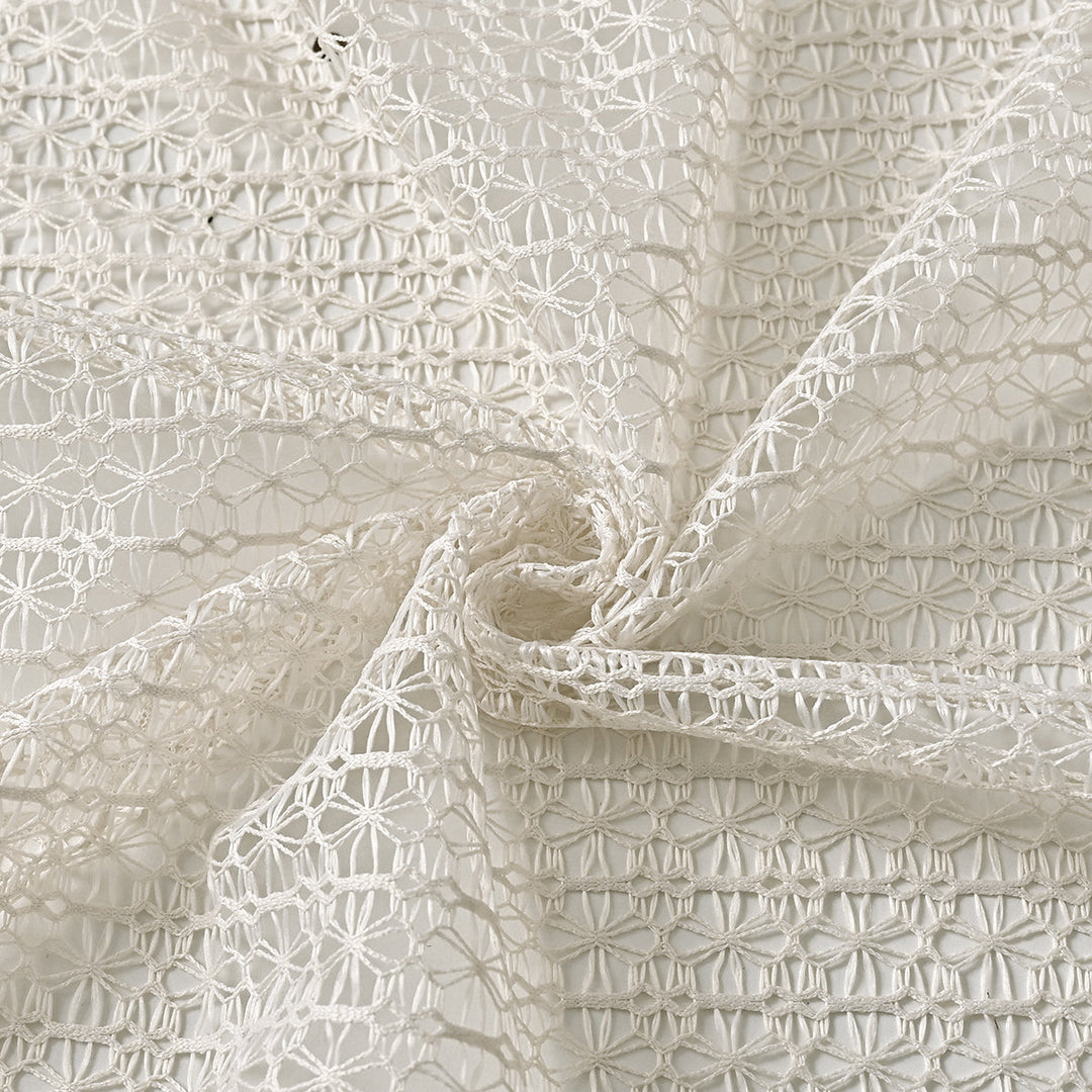 BowLift | LuxeDrape – Soft Beige Voile for Sophisticated Spaces