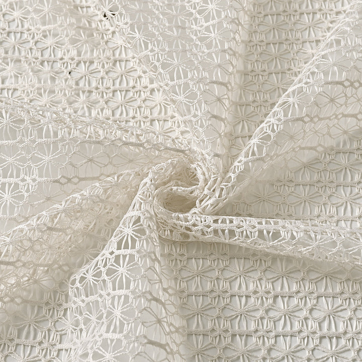BowLift | LuxeDrape – Soft Beige Voile for Sophisticated Spaces