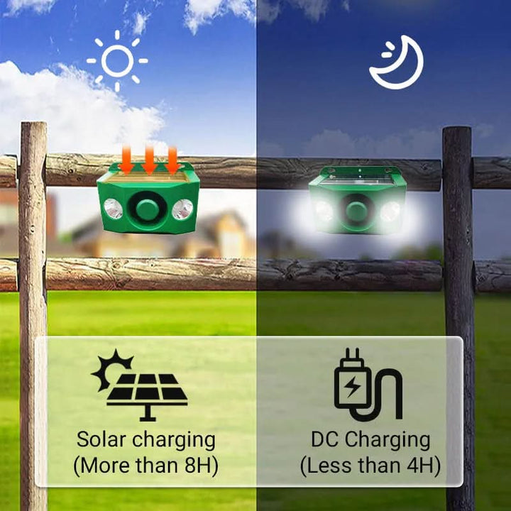 BowLift | Animal defense alarm lights with loud alarm signal