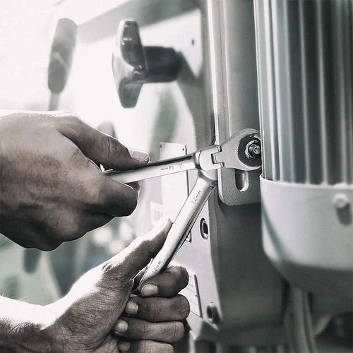 BowLift | 2-in-1 Ratchet Wrench with Flexible & Fixed Head Design