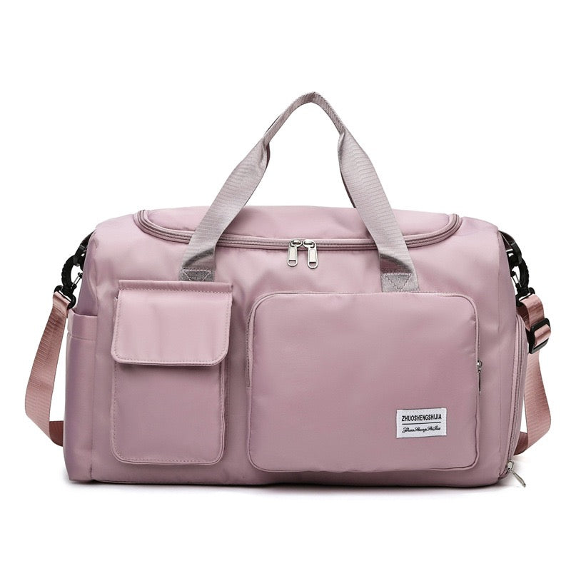 BowLift | Multi-Pocket Travel Bag, Sports and Gym Duffle with Separate Shoe Compartment