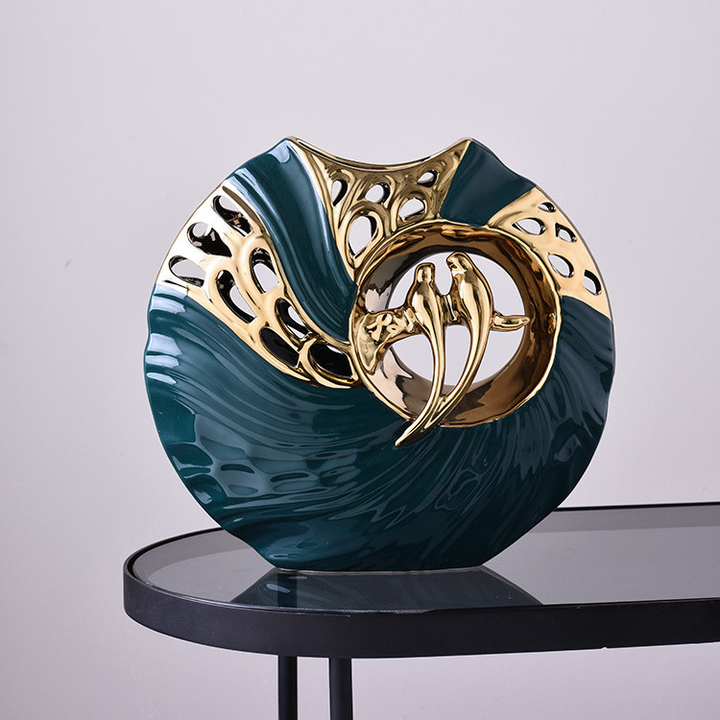 BowLift | FormaLuxe Ceramic Sculpture – Handmade modern decoration