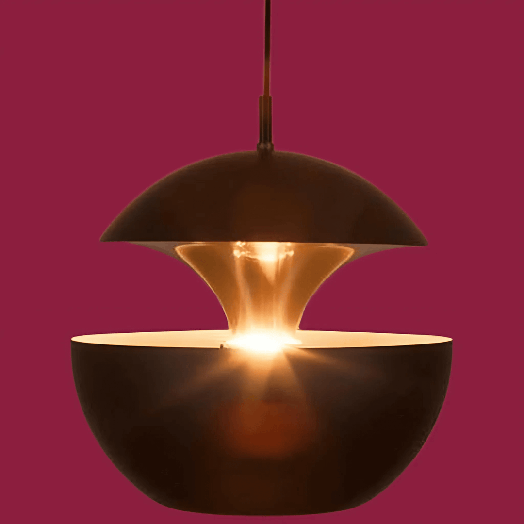 BowLift | GoldGlow - Luxury Gold Pendant Lamp for Stylish Dining Areas