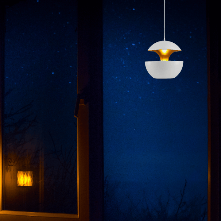 BowLift | GoldGlow - Luxury Gold Pendant Lamp for Stylish Dining Areas