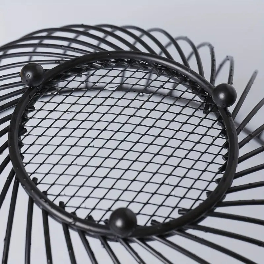 BowLift | Decorative Round Iron Fruit Tray