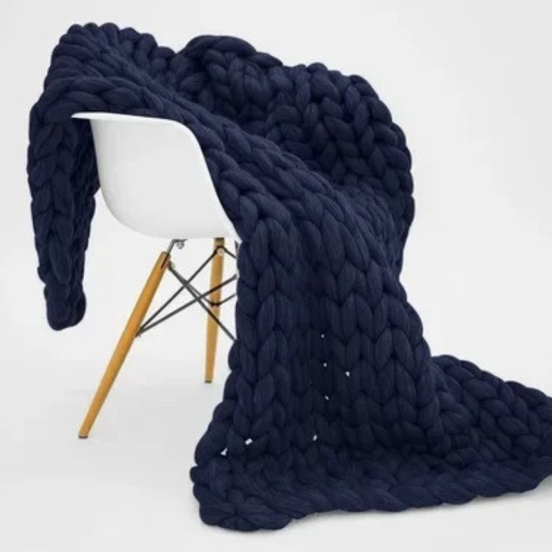 BowLift | Weighted Organic Cotton Blanket | Breathable, Machine Washable & Ideal for Year-Round Comfort