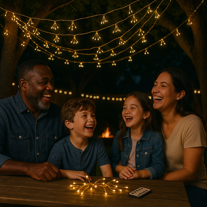 BowLift | Decorative Fairy LED Lights with Remote, Flexible Copper Wire, Indoor and Outdoor, Warm White, 5m/10m/20m