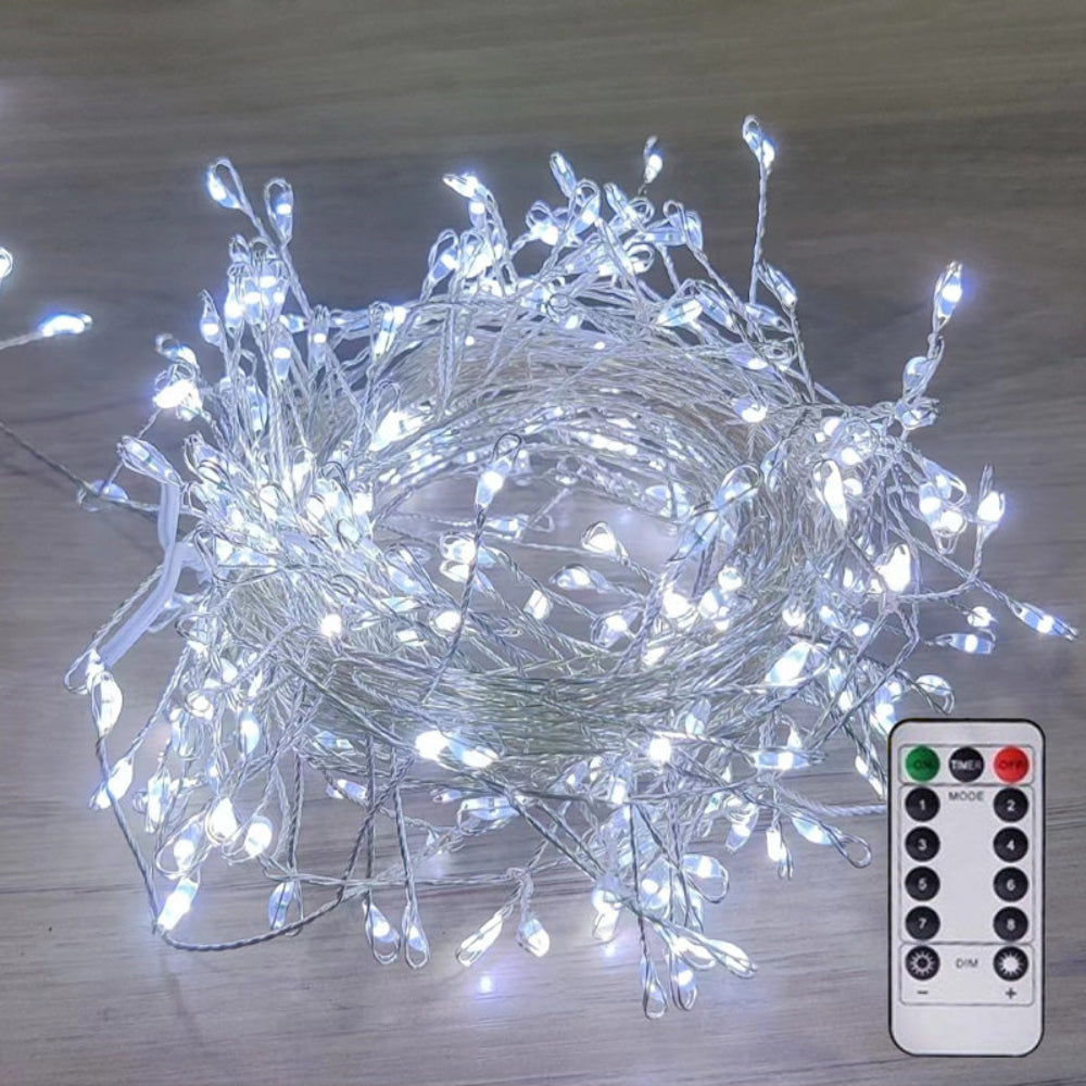 BowLift | Decorative Fairy LED Lights with Remote, Flexible Copper Wire, Indoor and Outdoor, Warm White, 5m/10m/20m