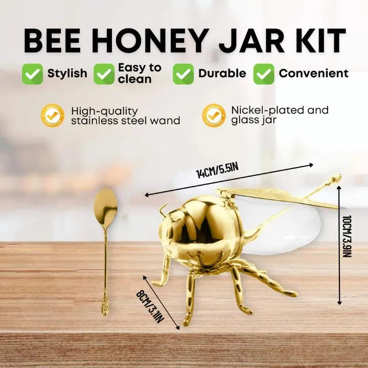 BowLift | Decorative and practical bee-shaped honey jar