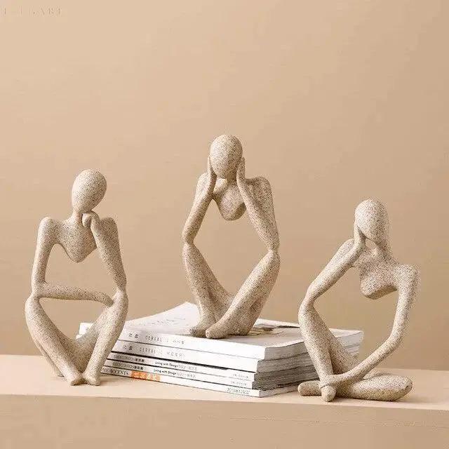 BowLift | ThinkForm - Abstract Thinker Sculpture