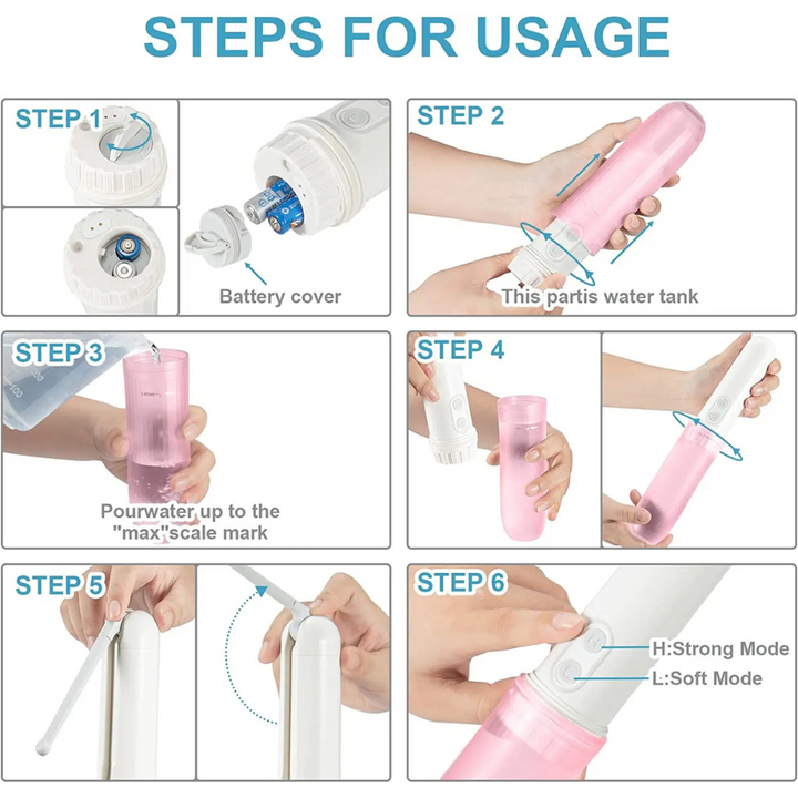 Compact electric travel bidet | Bowlift