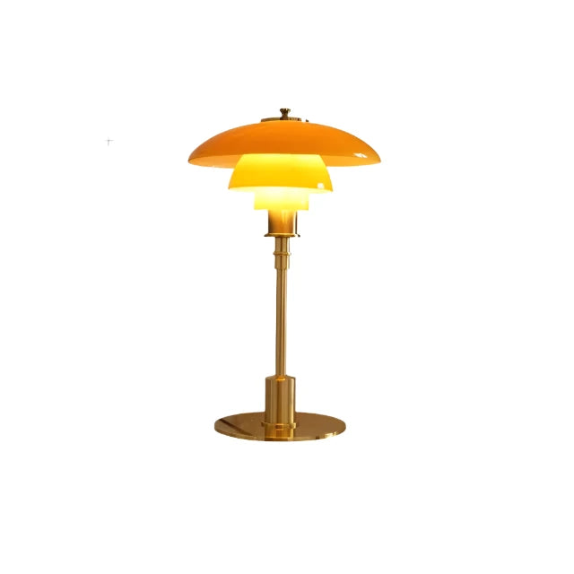 Nordic desk lamp made of glass – Minimalist LED desk light, modern and elegant, ideal for office and living spaces | Bowlift