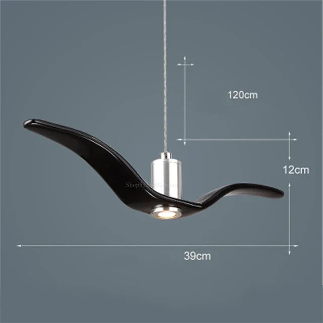 Modern Designer Bird Light – Creative Pendant Light for Living Room or Dining Room | Bowlift