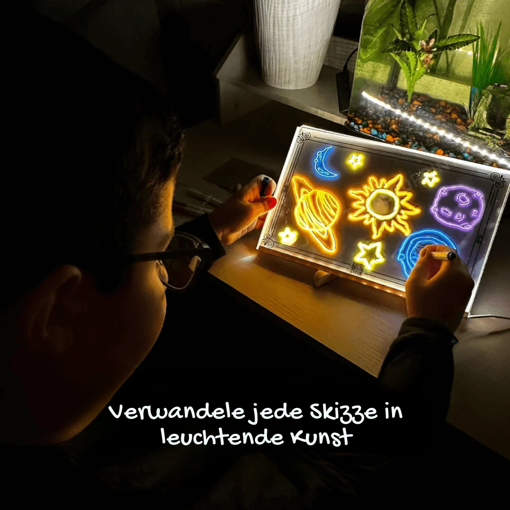BowLift | LumiArt LED sign board | Creative drawing board for brilliant artworks