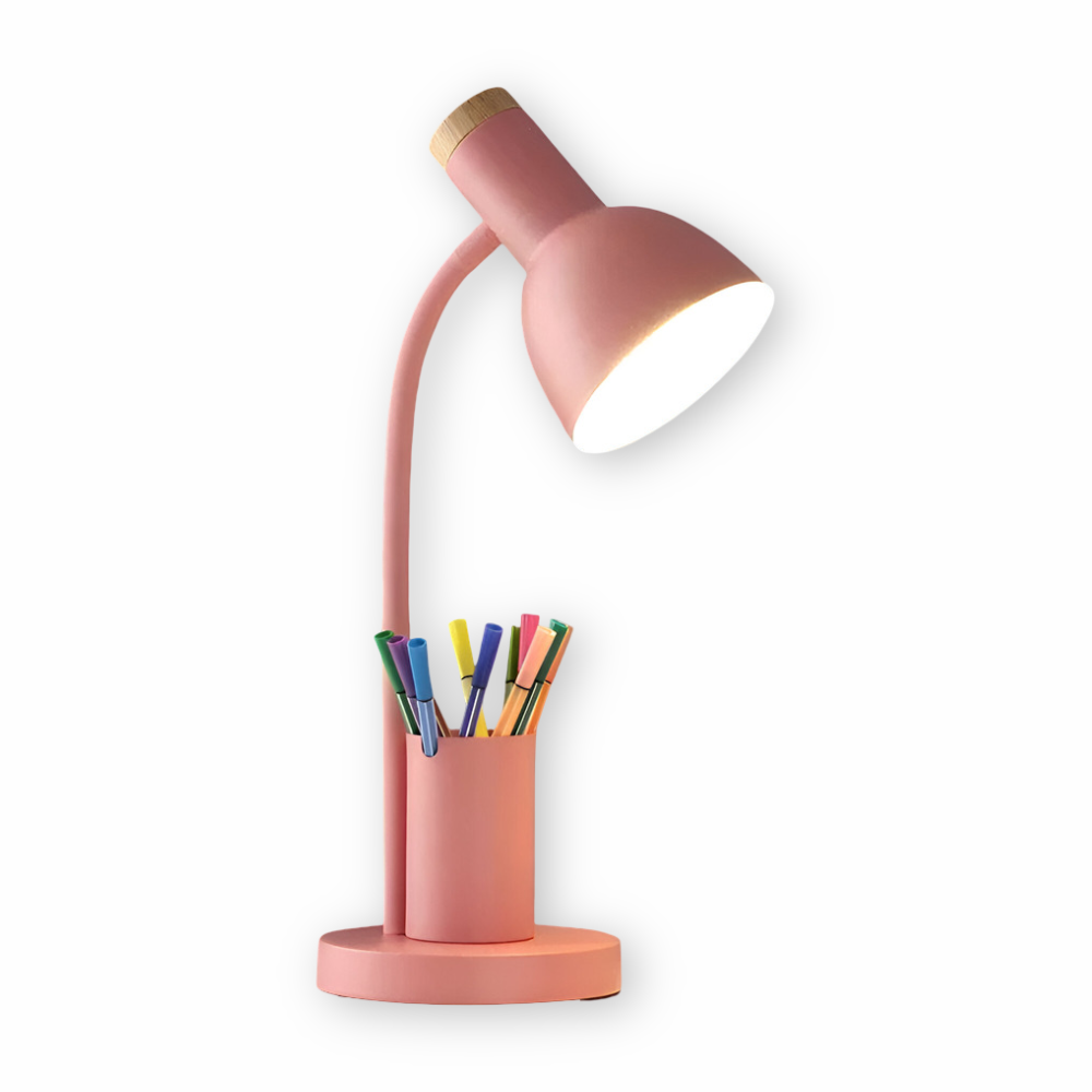 BowLift | Modern LED Table Lamp with Pen Holder