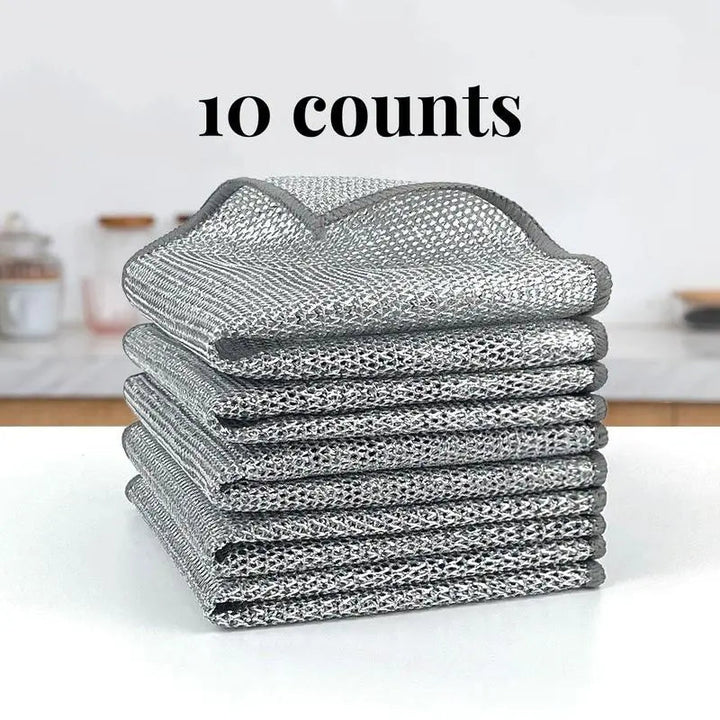 BowLift | Diamond woven cleaning cloth – suitable for cleaning and also for peeling potatoes