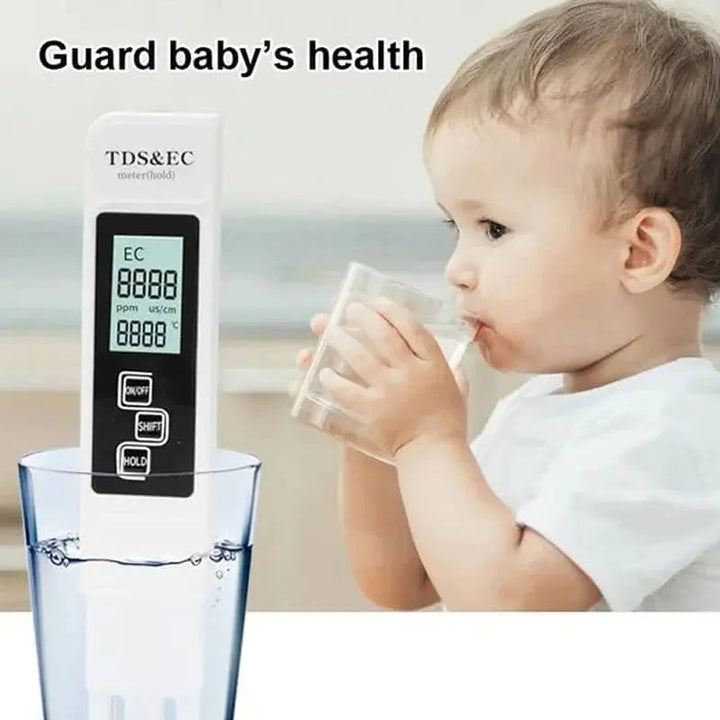 BowLift | Digital 3-in-1 Water Quality Tester