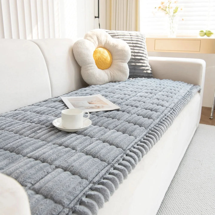 BowLift | WarmHaven - Premium-Jacquard-Sofa cover for all-year comfort