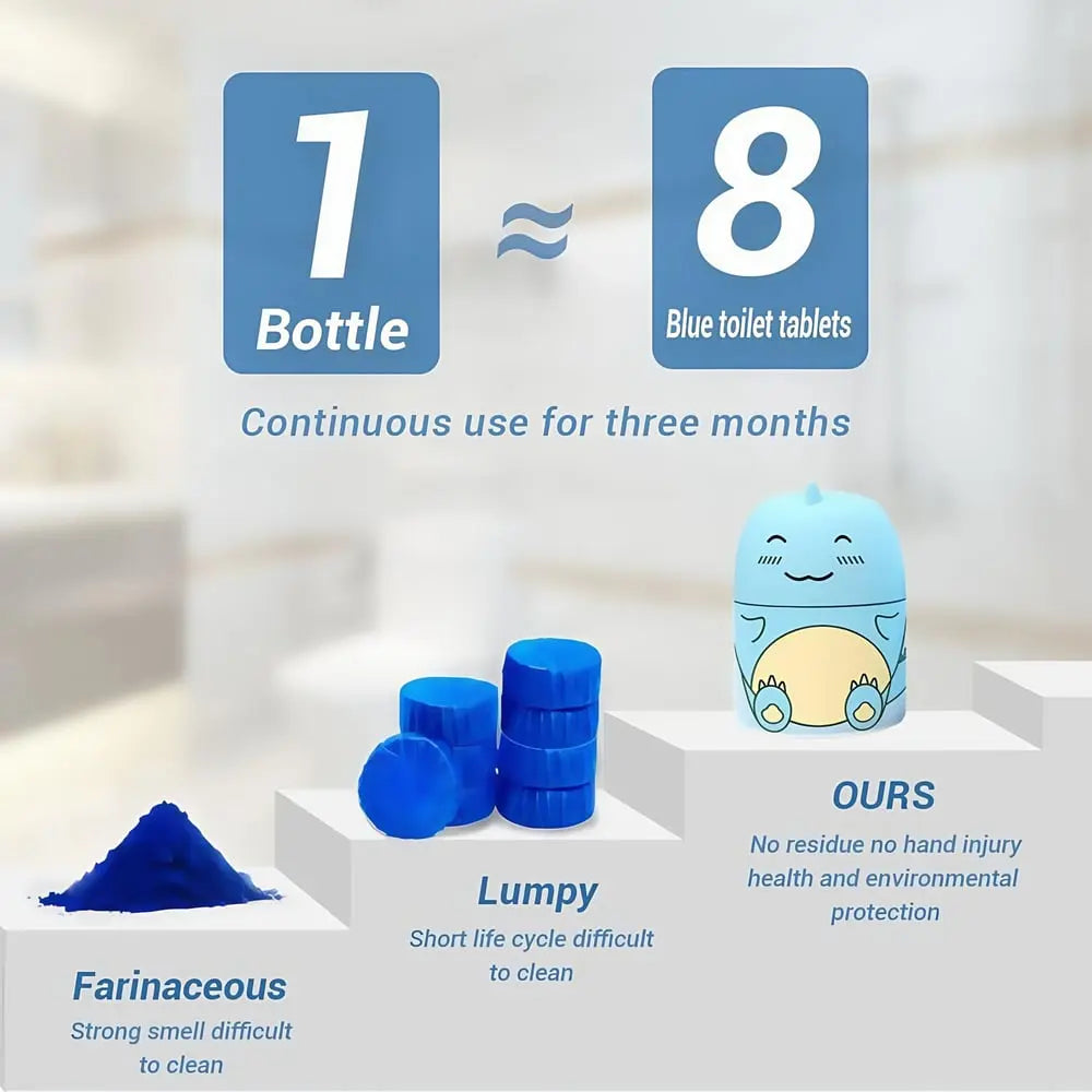 BowLift | Dino Toilet Cleaner & Fragrance Stone – Cleans automatically with every flush