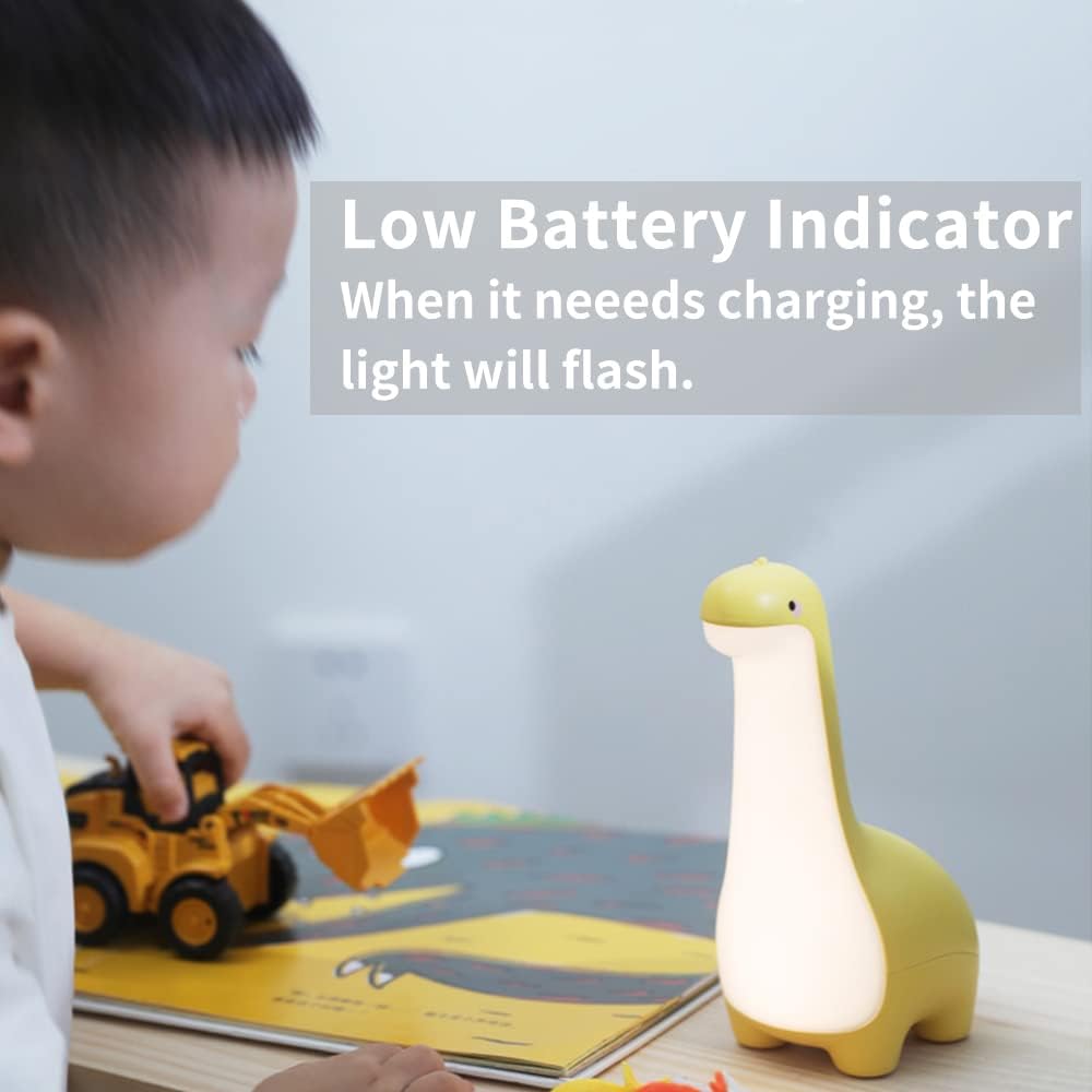 BowLift | DinoSnug – Soft Glow Dinosaur Night Light for Kids
