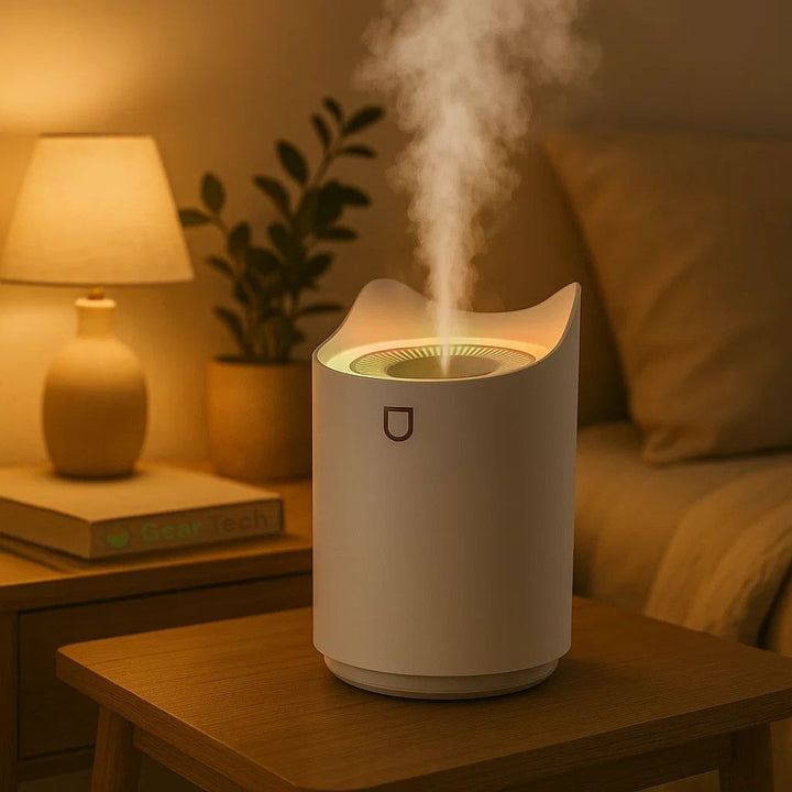 BowLift | 3000ml Ultrasonic Humidifier with Mist Technology for Respiratory Relief & Comfortable Living Spaces