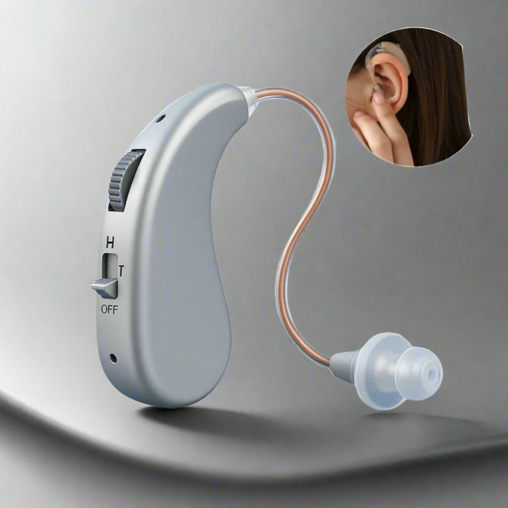 BowLift | Rechargeable Digital Hearing Aid for Clear Sound Amplification & Daily Comfort - Ideal for Adults & Seniors