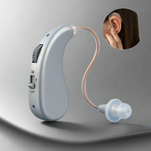 BowLift | Rechargeable Digital Hearing Aid for Clear Sound Amplification & Daily Comfort - Ideal for Adults & Seniors