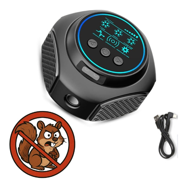 BowLift | Smart Squirrel Indoor Repeller | 360° Coverage. Ultrasonic Technology & Safe for Home Use