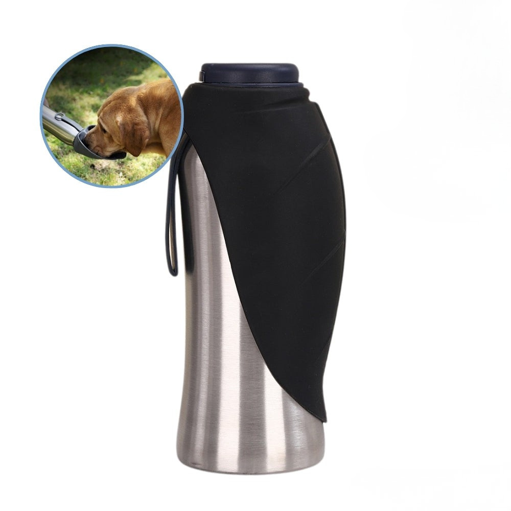 BowLift | Dog Water Bottle Stainless Steel Portable Travel Drinking Cup
