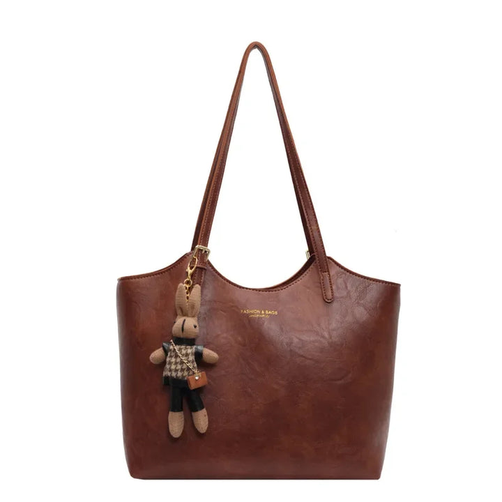 BowLift | Mirella | Classic Women’s Shopper Bag with Charm – Elegant, Spacious & Timeless