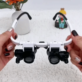 BowLift | LED Magnifying Glasses with 8x, 15x, and 23x Magnification for Detailed Viewing and Precision Work