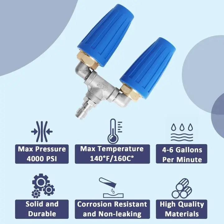 BowLift | Double Turbo Nozzle – Maximum Cleaning Performance for High-Pressure Cleaners