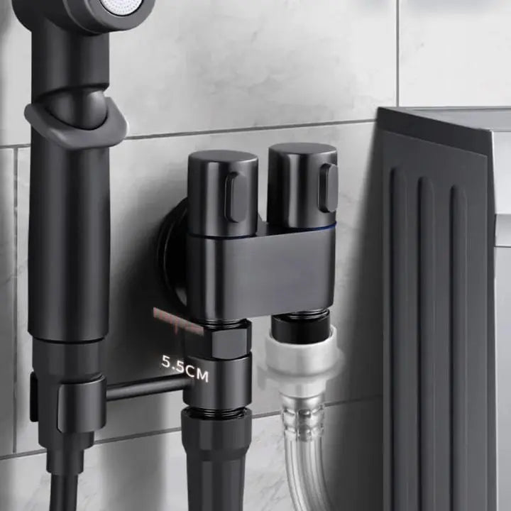 BowLift | Double control valve with high-pressure handheld shower set