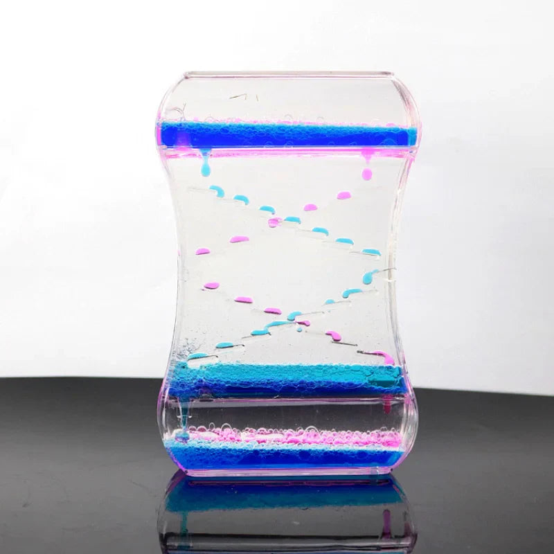 BowLift | Floating Liquid Hourglass