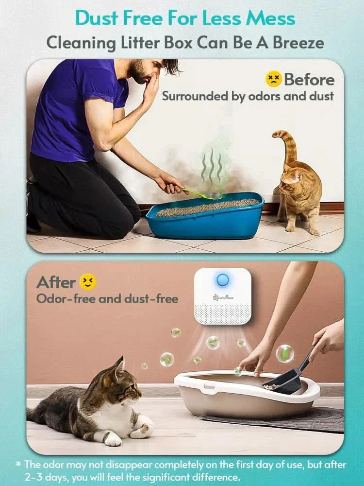 BowLift | Odour neutraliser with motion sensor for cat litter trays