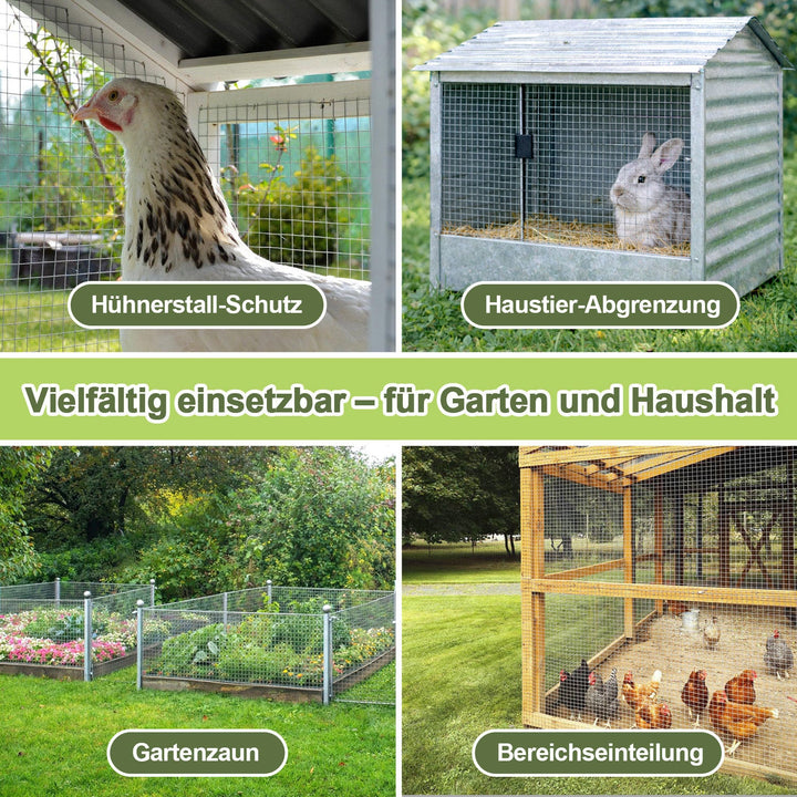 Wire mesh Galvanized 5m/10m Aviary wire Mole mesh | Bowlift