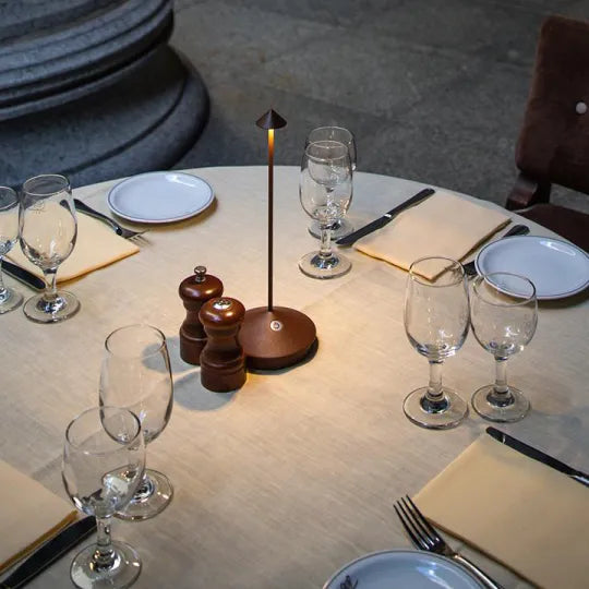 Wireless LED table lamp - LumeStijl | Bowlift