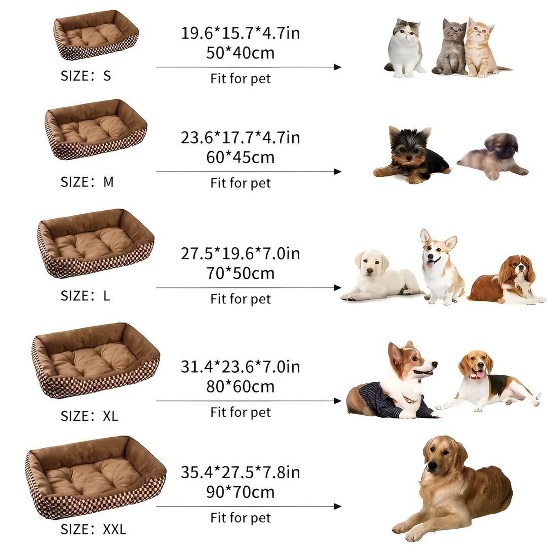 Luxury Orthopedic Plush Pet Bed - PlushNest | Bowlift