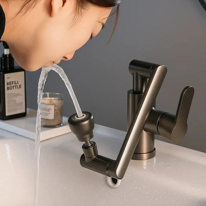 BowLift | Redatable 1080° Faucet – Robot Arm Design & 2 Spray Types